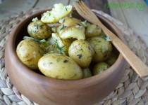 Теплый картофельный салат